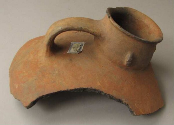 Fragment of a clay vessel