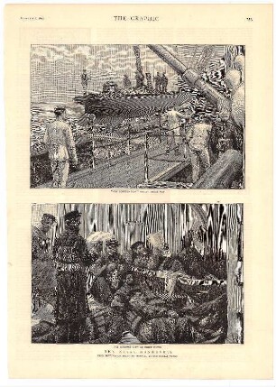 The Naval Manoevres: "Out Torpedo Boat".- The Liveboat Crew on Night Watch