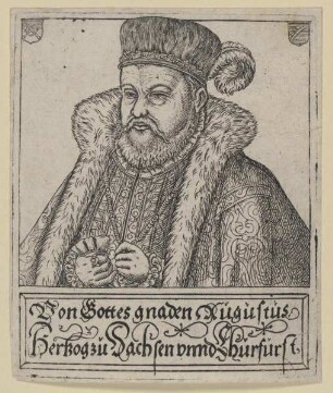 Bildnis des Augustus Herzog zu Sachsen