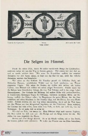 Die Seligen im Himmel