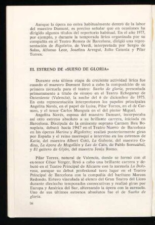 El estreno de "Sueño de gloria"
