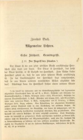 Zweites Buch. Allgemeine Lehren