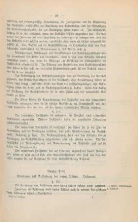 Vierter Titel. Errichtung und Aufhebung des letzen Willens. Testament
