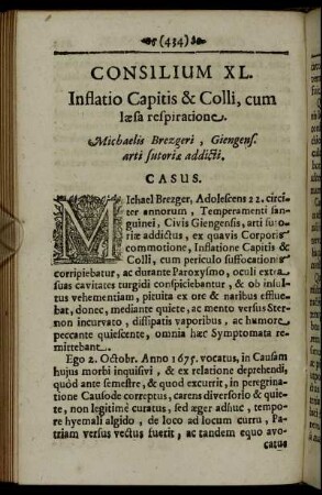 Consilium XL. - Consilium XLVII.
