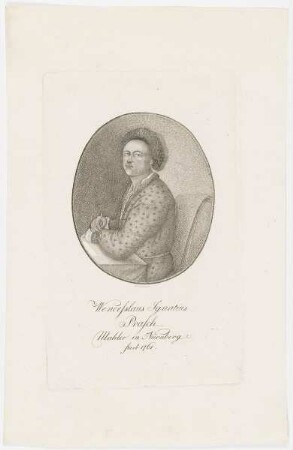 Bildnis des Wenceßlaus Ignatius Prasch