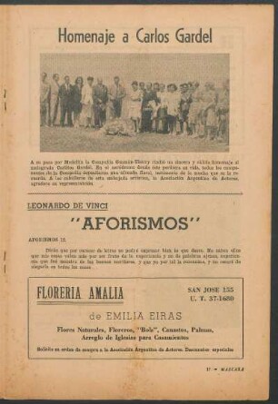 Homenaje a Carlos Gardel