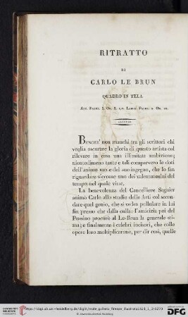 Ritratto Di Carlo Le-Brun