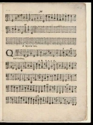 Quatuor vocibus.