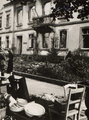 Zerstörungen Zweiter Weltkrieg - Stadtgebiet. Westendstraße 40 (Reinhold-Frank-Straße)
