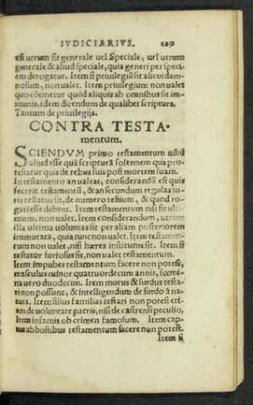 Contra Testamentum.