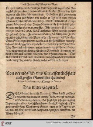 Das dritte Kapittel