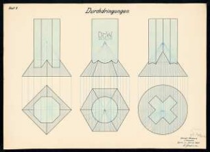 Studienarbeiten: Durchdringungen