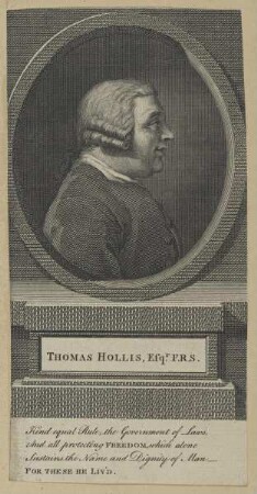 Bildnis des Thomas Hollis