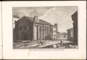 Rom, 57. Tempio della Fortuna Virile, in oggi Chiesa di S. Maria Egiziaca