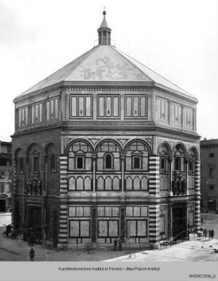 San Giovanni, Baptisterium, Südostfassade, Florenz