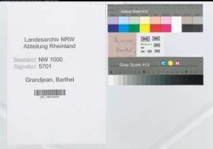 Entnazifizierung Barthel Grandjean, geb. 14.12.1896 (Verwaltungsangestellter)