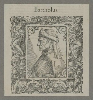 Bildnis des Bartolo von Sassoferrato