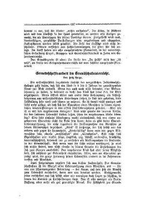 Gemeinschaftsarbeit im Grundschulunterricht