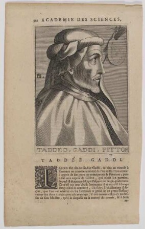 Bildnis des Taddeo Gaddi