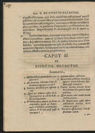 Caput II. De Effectu Olfactus.