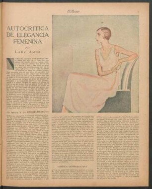 Autocrítica de elegancia femenina