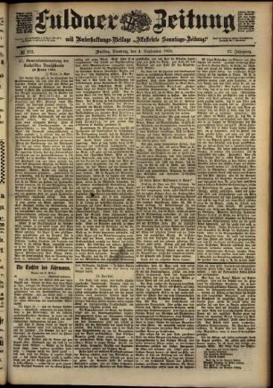 Ausgabe vom Dienstag, den 04. September 1900.
