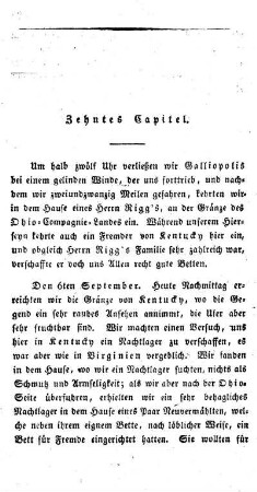 Zehntes Capitel: Gränze von Kentucky. - Charakter von Kentucky. - Cincinnati. - Beschreibung der Stadt. - Gebäude, Bevölkerung, Manufacturen, Handel.