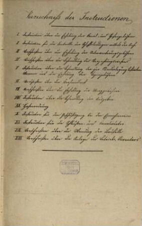 Sammlung der Instructionen für den Betrieb des Ludwig-Kanals : (Lithographiert)