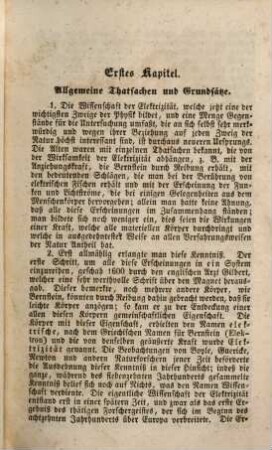 Darstellung der Elektrizität