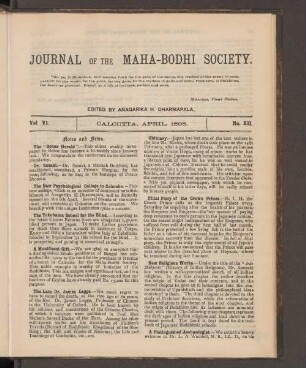 Vol. VI. No. XII.