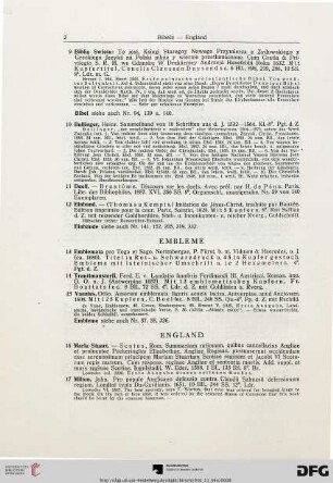 Embleme (Nr. 13-15)