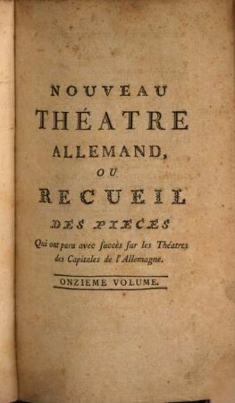Nouveau Théâtre Allemand, 11