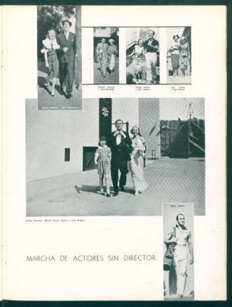 Marcha de actores sin director