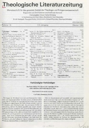 705-720 Verkündigter Verkündiger