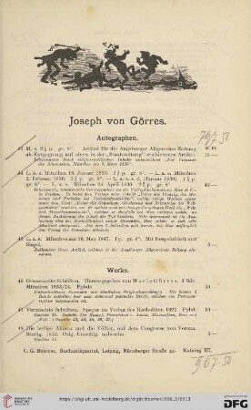 Joseph von Görres (Nr.43-98)
