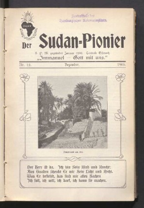 Nr. 12. Dezember. 1905