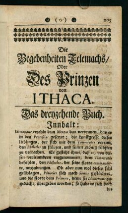 203-240, Das dreyzehende Buch