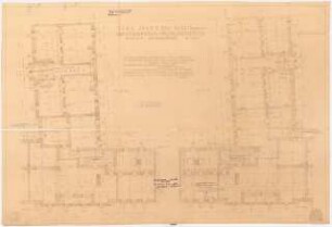 Wohnanlage Knobelsdorffstraße, Berlin-Charlottenburg: Knobelsdorffstraße / Haeselerstraße 17e-f: Grundriss Keller 1:50