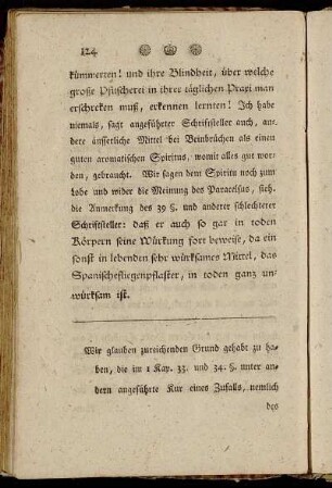 Wir glauben zureichenden Grund gehabt zu haben[...]