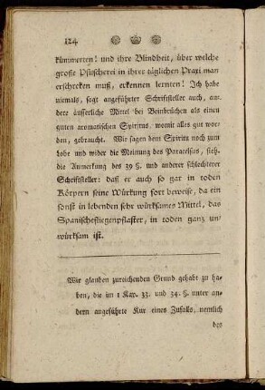 Wir glauben zureichenden Grund gehabt zu haben[...]