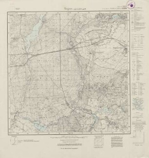 2669 (alte Nr.: 1256) Kujan, Meßtischblatt (4cm - Karte)