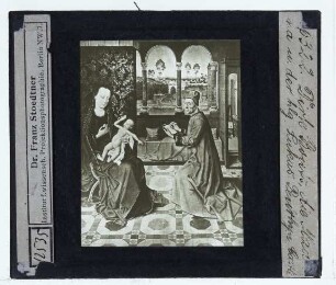 Bouts (Dierick, Nachfolger), Der hl. Lukas malt die Madonna (Penrhyn Castle)