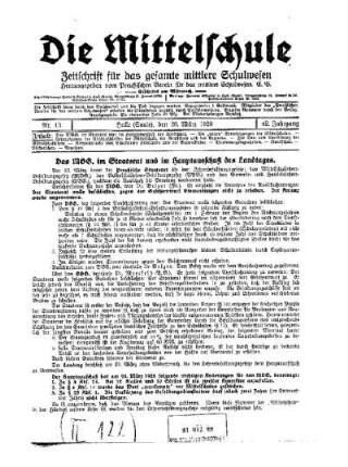 Das MBG. im Staatsrat und im Hauptausschuß des Landtages
