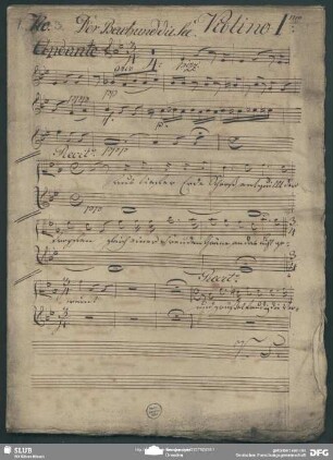 Aus tiefer Erde Schoß. Excerpts - Mus.2-F-49