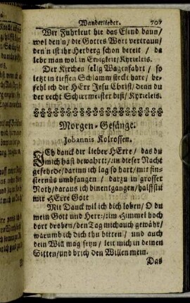 [Morgen- und Abendgesänge.]