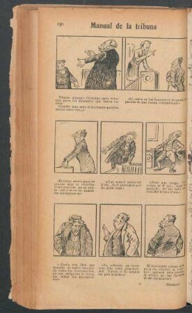 Manual de la tribuna - [Cómic]