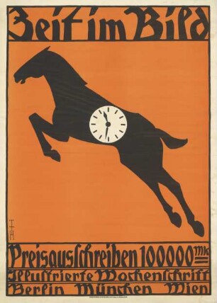 Zeit im Bild. Preisausschreiben 100000Mk. Berlin München Wien