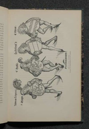 LES QUATRE COMPTE Fragment de la grande planche de la Cour Impériale.