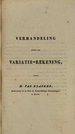 Nieuwe wis-en natuurkundige Verhandelingen van het Genootschap te Amsterdam, ..., 2