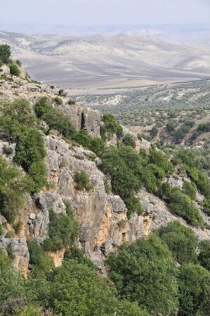 Moulay Idriss - Berglandschaft : Landschaft im Hohen Atlasgebirge bei Moulay Idriss, aufgenommen am 30. Oktober 2010